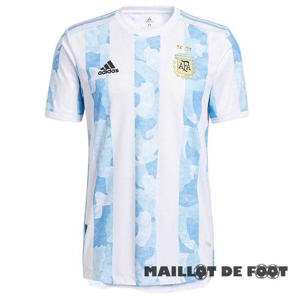 Foot Maillot Pas Cher Domicile Maillot Argentine Retro 2020 Bleu