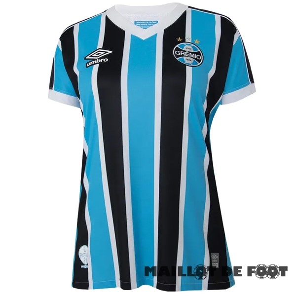 Foot Maillot Pas Cher Domicile Maillot Femme Grêmio FBPA 2023 2024 Bleu