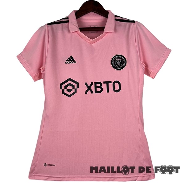 Foot Maillot Pas Cher Domicile Maillot Femme Inter Miami 2022 2023 Rose