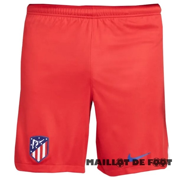 Foot Maillot Pas Cher Domicile Pantalon Atlético Madrid 2023 2024 Rouge