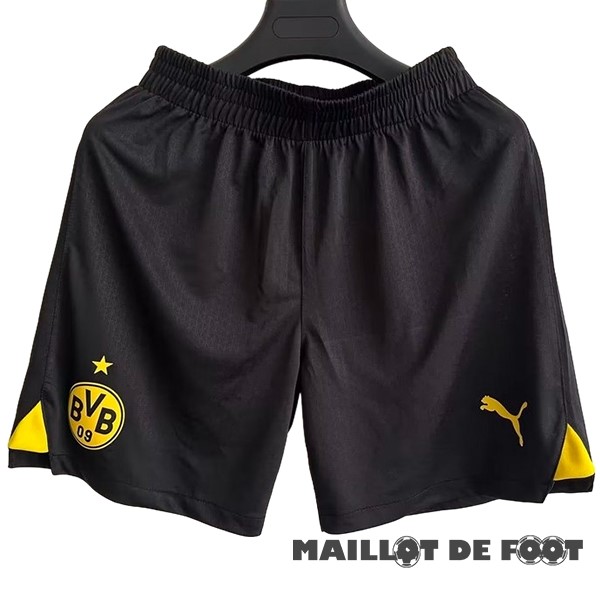 Foot Maillot Pas Cher Domicile Pantalon Joueurs Borussia Dortmund 2023 2024 Noir