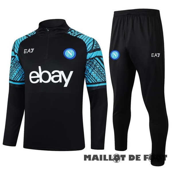 Foot Maillot Pas Cher Ensemble Complet Sudadera Entrainement Napoli 2023 2024 Bleu I Marine