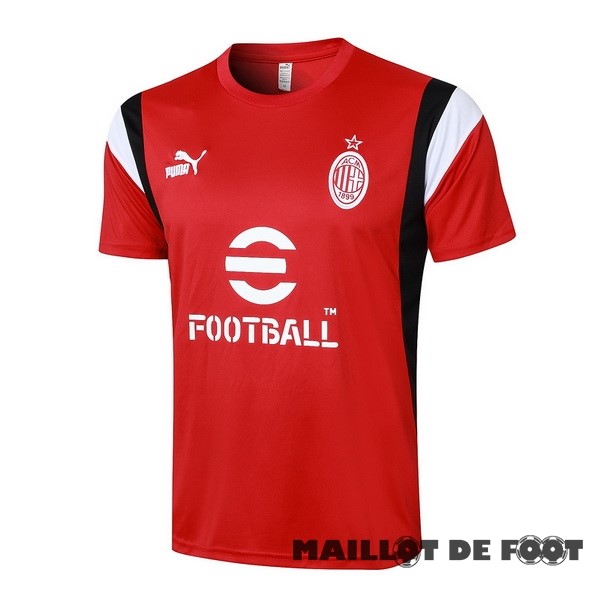 Foot Maillot Pas Cher Entrainement AC Milan 2023 2024 Rouge