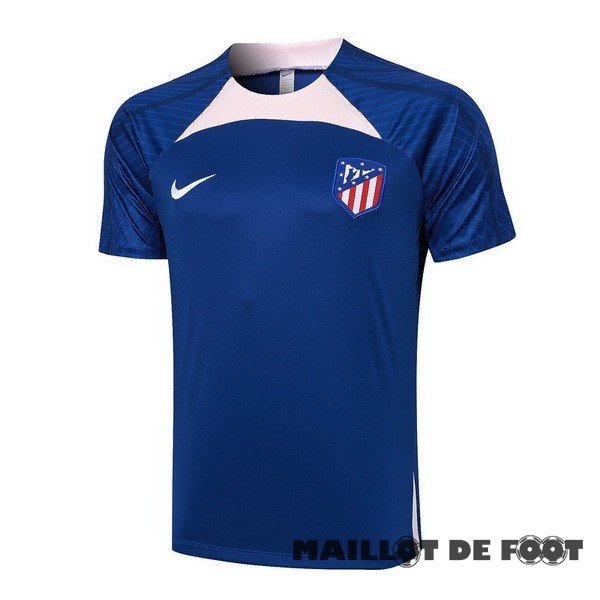 Foot Maillot Pas Cher Entrainement Atlético Madrid 2023 2024 Bleu Rose