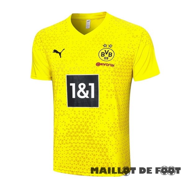 Foot Maillot Pas Cher Entrainement Borussia Dortmund 2023 2024 Jaune