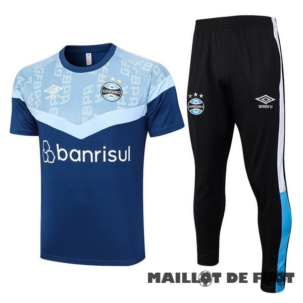 Foot Maillot Pas Cher Entrainement Ensemble Complet Grêmio 2023 2024 Bleu I Marine