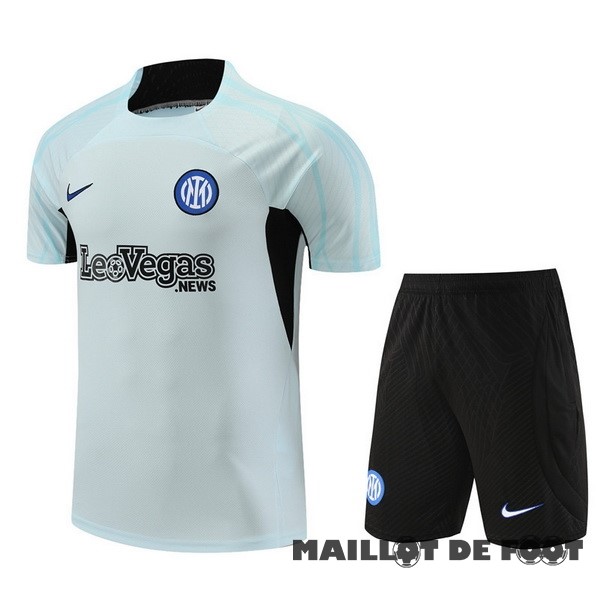 Foot Maillot Pas Cher Entrainement Ensemble Complet Inter Milán 2023 2024 Bleu I Noir