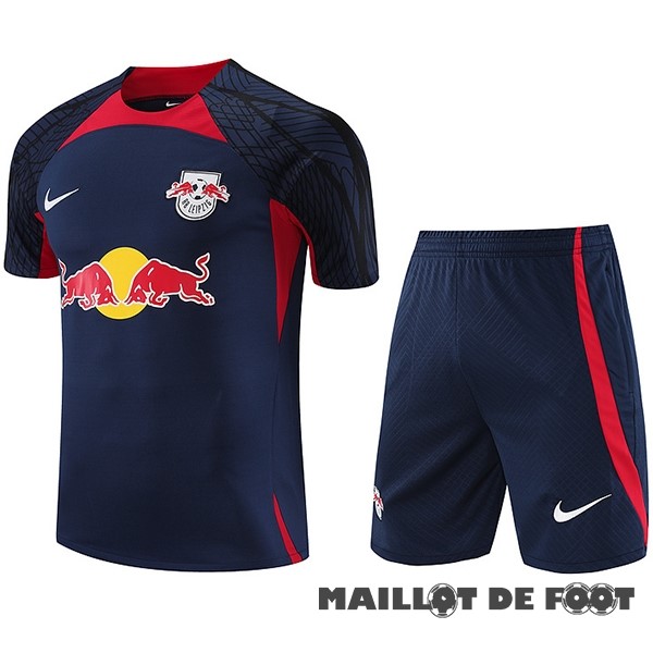 Foot Maillot Pas Cher Entrainement Ensemble Complet Leipzig 2023 2024 Bleu Marine