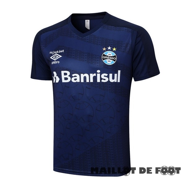 Foot Maillot Pas Cher Entrainement Grêmio 2023 2024 Bleu Marine