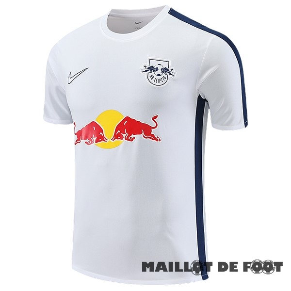 Foot Maillot Pas Cher Entrainement Leipzig 2023 2024 Blanc Bleu