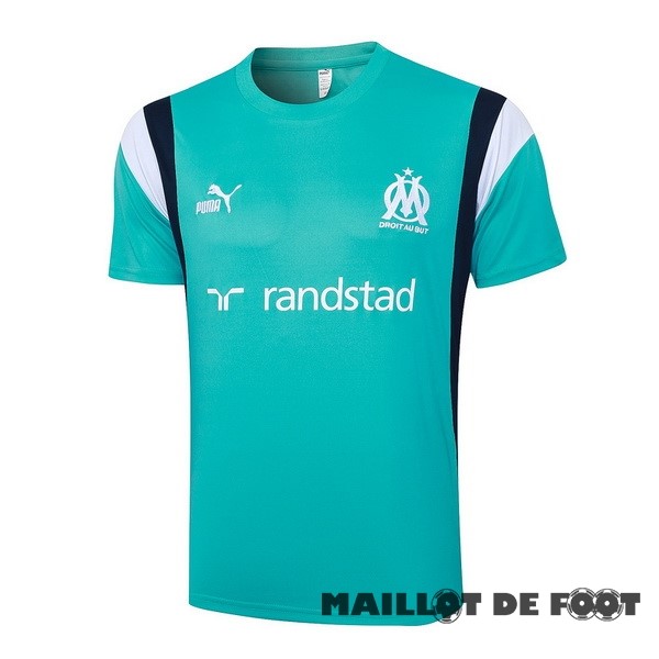 Foot Maillot Pas Cher Entrainement Marsella 2023 2024 Vert Blanc