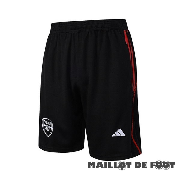 Foot Maillot Pas Cher Entrainement Pantalon Arsenal 2023 2024 Noir Rouge