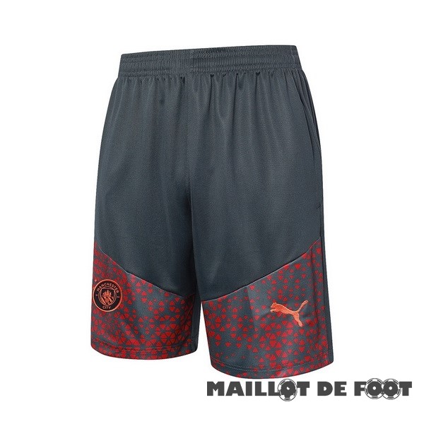 Foot Maillot Pas Cher Entrainement Pantalon Manchester City 2023 2024 Rouge Gris