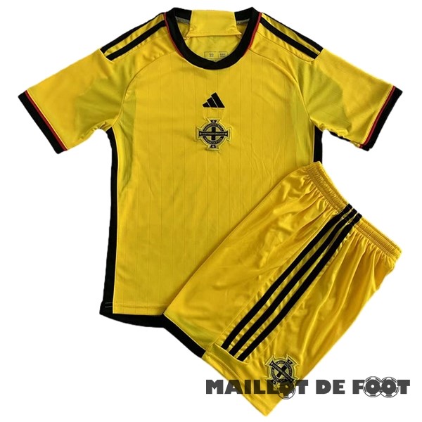 Foot Maillot Pas Cher Exterieur Conjunto De Enfant Irlande Del Norte 2023 Jaune