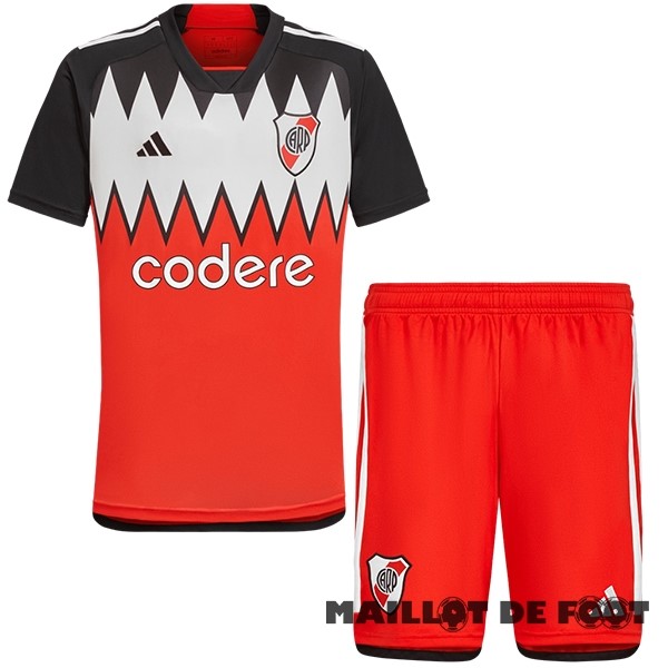 Foot Maillot Pas Cher Exterieur Conjunto De Enfant River Plate 2023 2024 Rouge