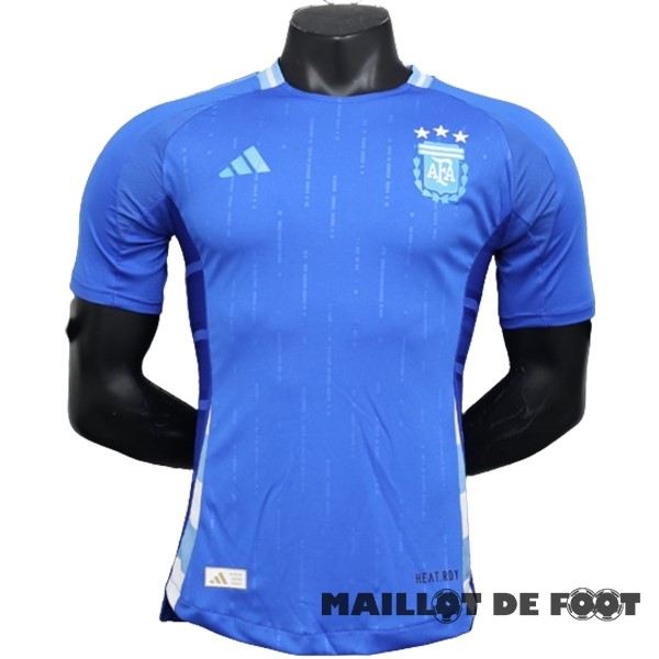 Foot Maillot Pas Cher Exterieur Joueurs Concept Maillot Argentine 2024 Bleu