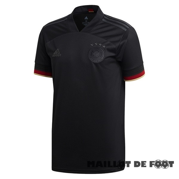 Foot Maillot Pas Cher Exterieur Maillot Allemagne Retro 2020 Noir