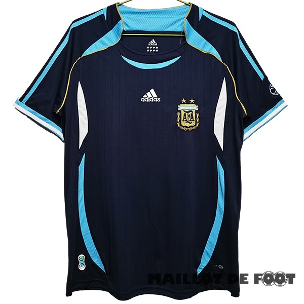 Foot Maillot Pas Cher Exterieur Maillot Argentine Retro 2006 Bleu