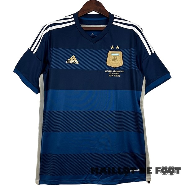 Foot Maillot Pas Cher Exterieur Maillot Argentine Retro 2014 I Bleu