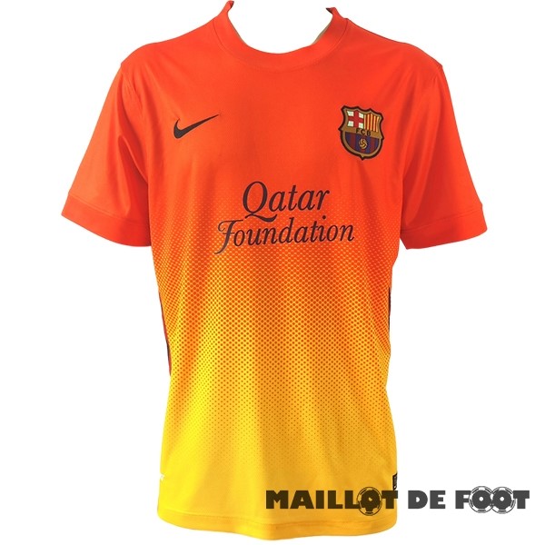 Foot Maillot Pas Cher Exterieur Maillot Barcelona Retro 2012 2013 Orange