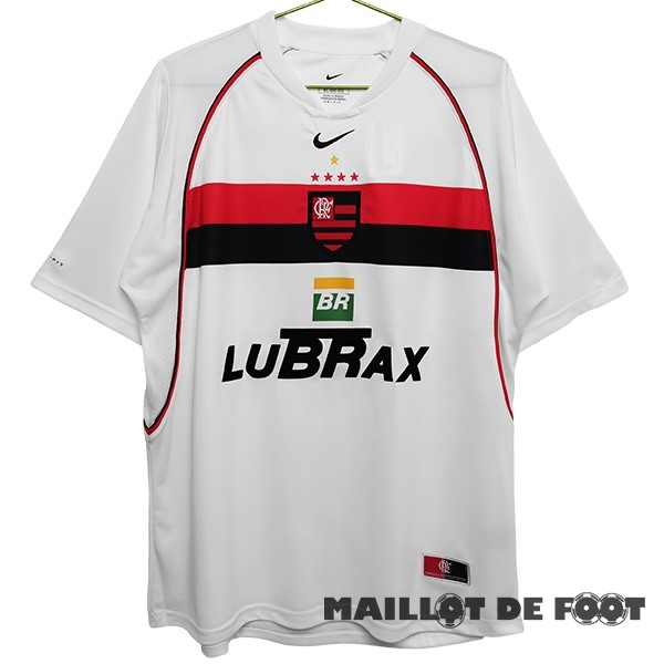 Foot Maillot Pas Cher Exterieur Maillot Flamengo Retro 2002 Blanc