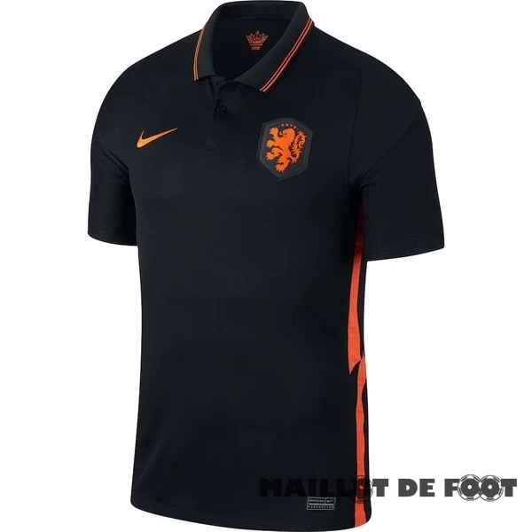 Foot Maillot Pas Cher Exterieur Maillot Pays Bas Retro 2021 Noir