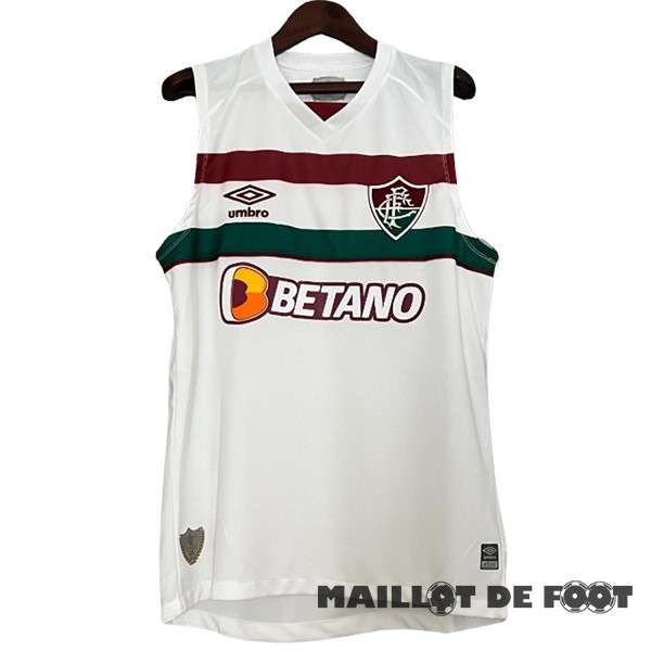 Foot Maillot Pas Cher Exterieur Maillot Sans Manches Fluminense 2023 2024 Blanc
