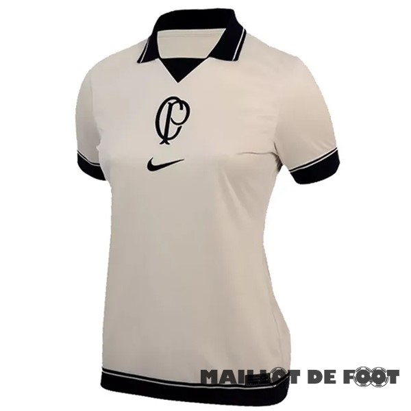 Foot Maillot Pas Cher Fourth Maillot Femme Corinthians Paulista 2023 2024 Jaune