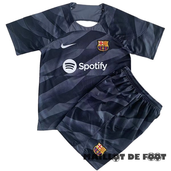 Foot Maillot Pas Cher Gardien Conjunto De Homme Barcelona 2023 2024 Noir