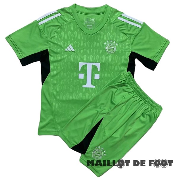 Foot Maillot Pas Cher Gardien Conjunto De Homme Bayern Múnich 2023 2024 Vert