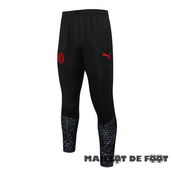 Foot Maillot Pas Cher Pantalon Deportivos AC Milan 2023 2024 Noir Rouge