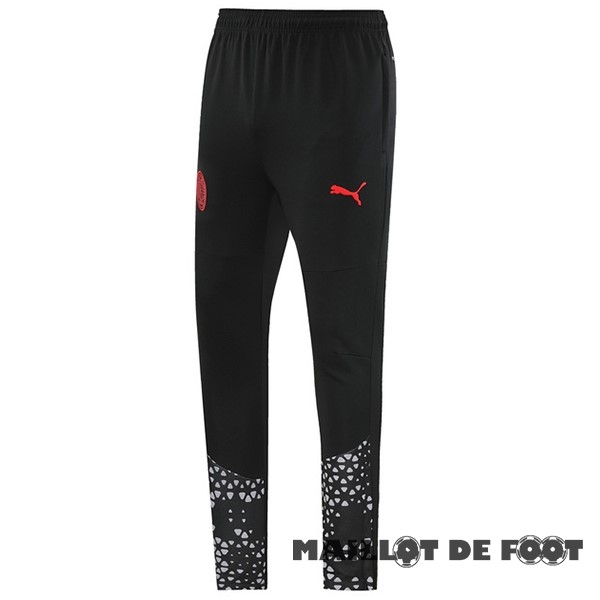 Foot Maillot Pas Cher Pantalon Deportivos AC Milan 2023 2024 Noir Rouge Gris