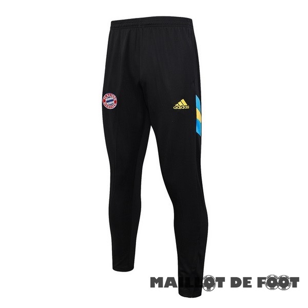 Foot Maillot Pas Cher Pantalon Deportivos Bayern Múnich 2023 2024 Noir Bleu Jaune