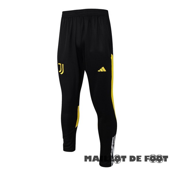 Foot Maillot Pas Cher Pantalon Deportivos Juventus 2023 2024 Noir Jaune Blanc