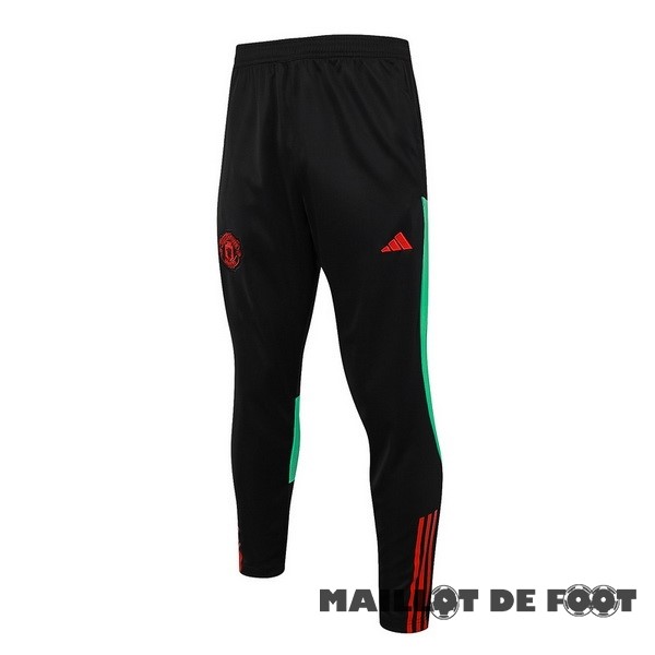 Foot Maillot Pas Cher Pantalon Deportivos Manchester United 2023 2024 Noir I Rouge