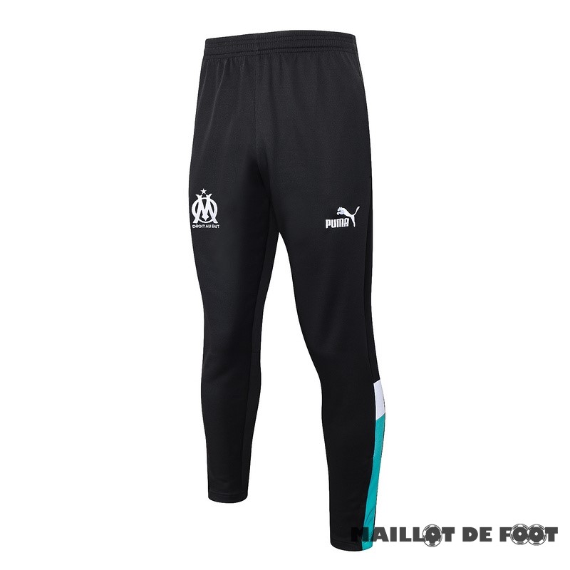 Foot Maillot Pas Cher Pantalon Deportivos Marsella 2023 2024 Noir Blanc Bleu