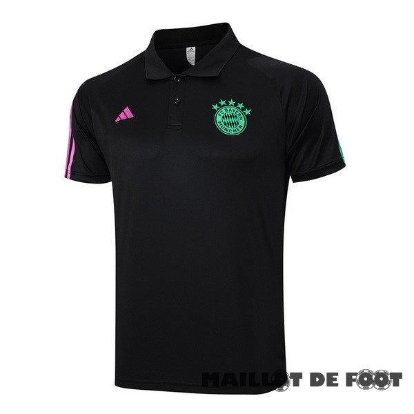 Foot Maillot Pas Cher Polo Bayern Múnich 2023 2024 Noir