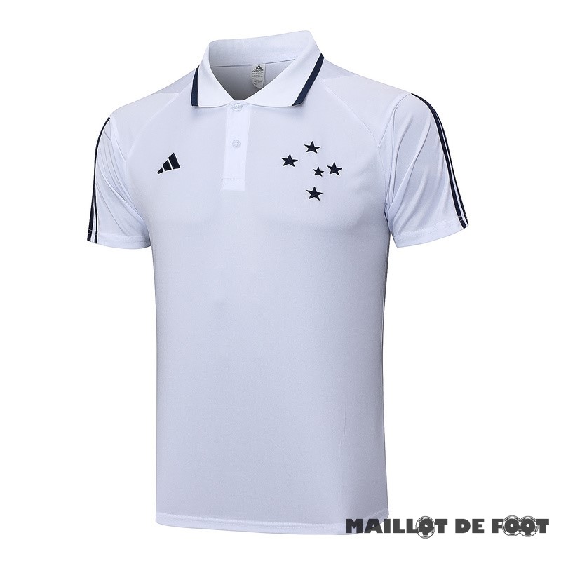 Foot Maillot Pas Cher Polo Cruzeiro 2023 2024 Blanc