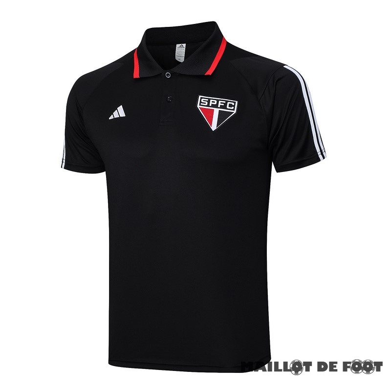 Foot Maillot Pas Cher Polo São Paulo 2023 2024 Noir