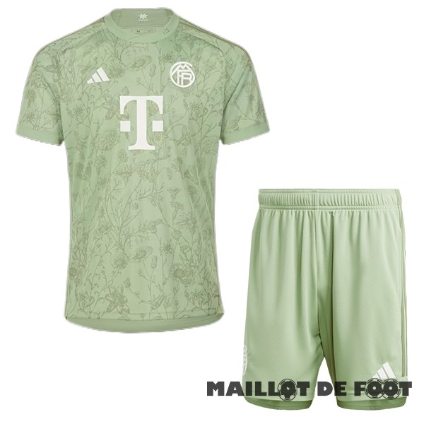 Foot Maillot Pas Cher Spécial Conjunto De Enfant Bayern Múnich 2023 2024 Vert