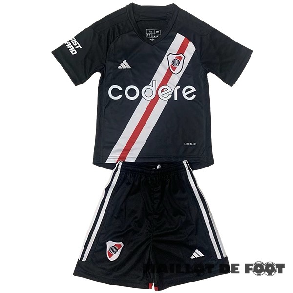 Foot Maillot Pas Cher Spécial Conjunto De Enfant River Plate 2023 2024 Noir