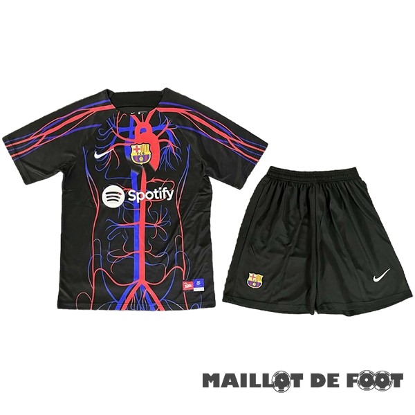 Foot Maillot Pas Cher Spécial Conjunto De Homme Barcelona 2023 2024 Noir Purpura