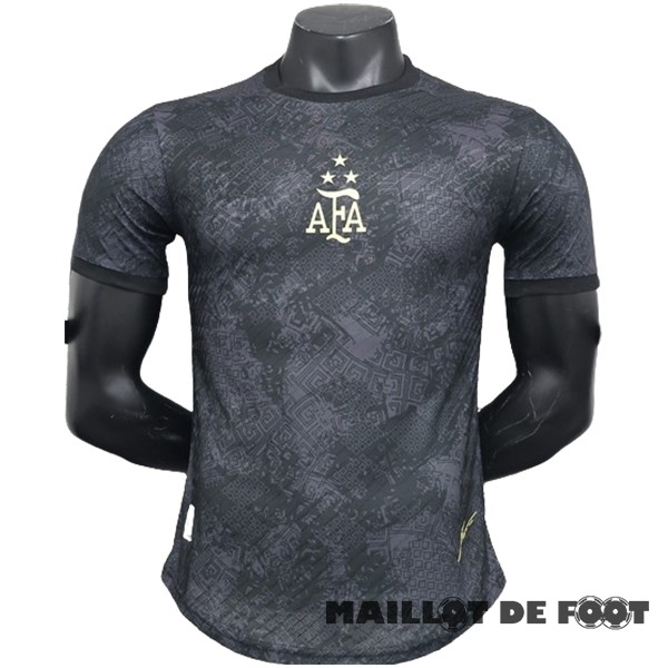 Foot Maillot Pas Cher Spécial Joueurs Maillot Argentine 2024 Noir