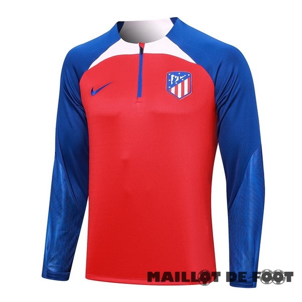 Foot Maillot Pas Cher Sudadera Entrainement Atlético Madrid 2023 2024 Rouge Bleu Rose