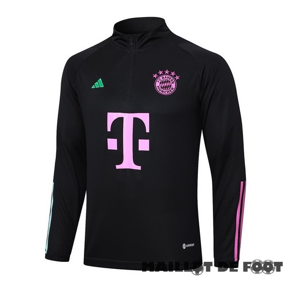 Foot Maillot Pas Cher Sudadera Entrainement Bayern Múnich 2023 2024 Noir Purpura