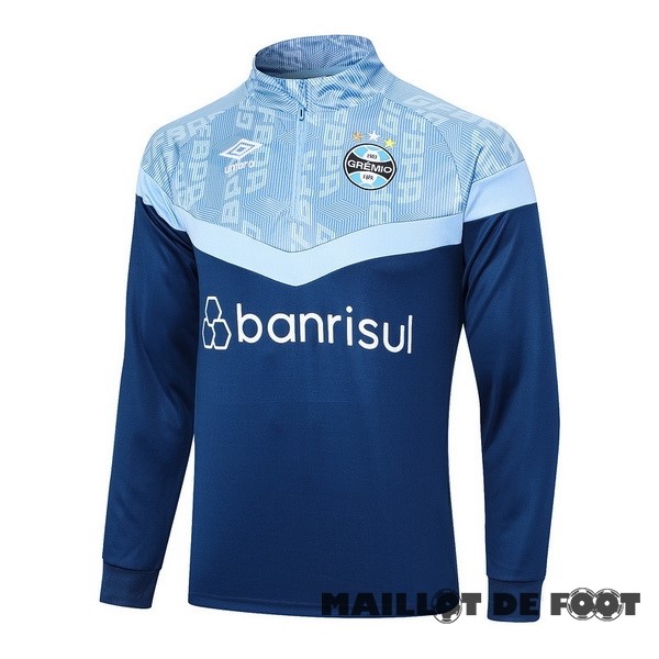 Foot Maillot Pas Cher Sudadera Entrainement Grêmio 2023 2024 Bleu