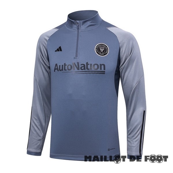 Foot Maillot Pas Cher Sudadera Entrainement Inter Miami 2023 2024 Gris