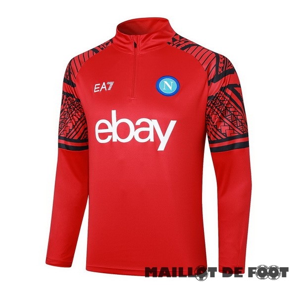 Foot Maillot Pas Cher Sudadera Entrainement Napoli 2023 2024 Rouge