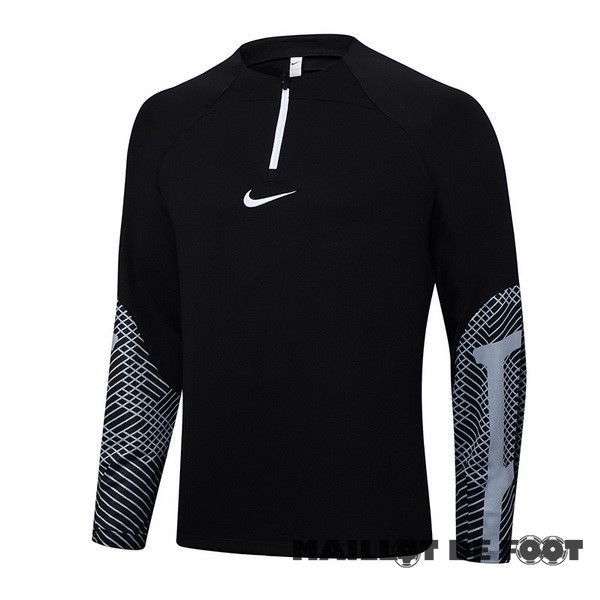 Foot Maillot Pas Cher Sudadera Entrainement Nike 2023 Noir Gris