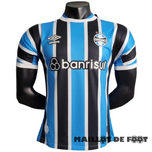 Foot Maillot Pas Cher Thailande Domicile Joueurs Maillot Grêmio FBPA 2023 2024 Bleu